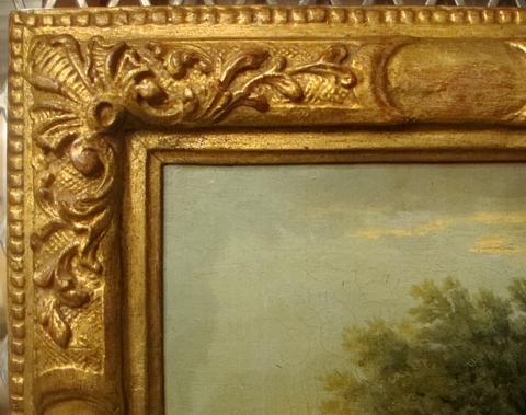 unknown artist British (?), Venetian Rococo style frame