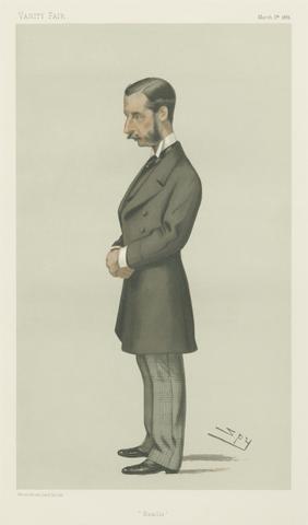 Leslie Matthew 'Spy' Ward Politicians Vanity Fair - 'Hamlie'. The Marquis of Hamilton. March 5, 1881