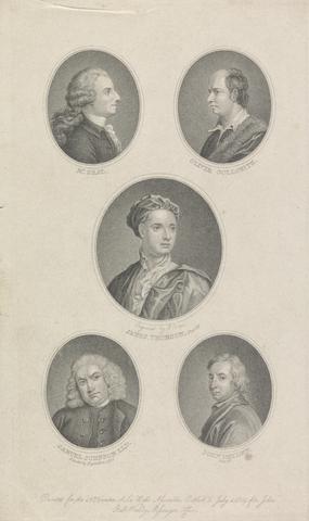 Robert Cooper Samuel Johnson with other portraits