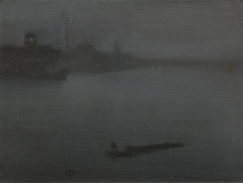 James McNeill Whistler Nocturne in Blue and Silver