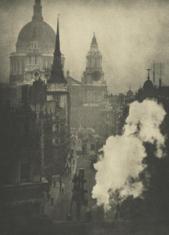 Alvin Langdon Coburn St. Paul's, from Ludgate Circus