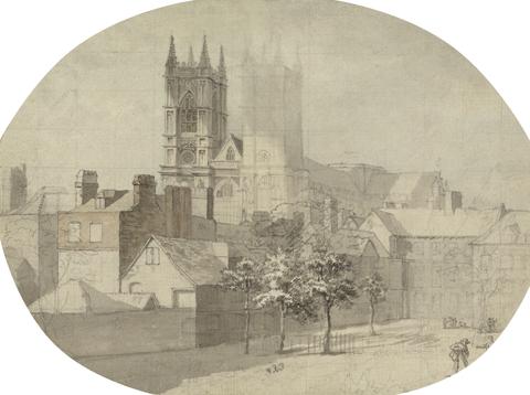 Alexander Nasmyth Westminster Abbey from Dean's Yard