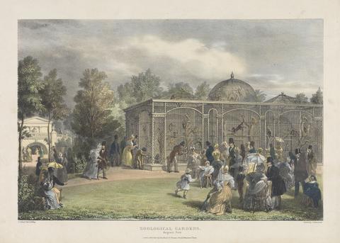 George Johann Scharf Zoological Gardens, Regent's Park