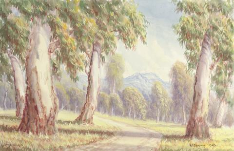 Herbert Clarke Simpson Landscape of Dayboro, Queensland