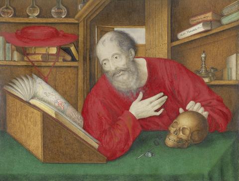 Alexander Marshal St. Jerome in his Study