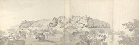 William Hodges A View of the Fort of Gwalior from the Northwest