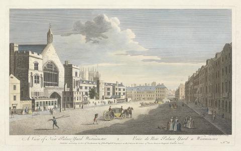 John Boydell A View of New Palace Yard, Westminster
