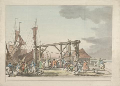 unknown artist Margate, with the Arrival of the Hoy