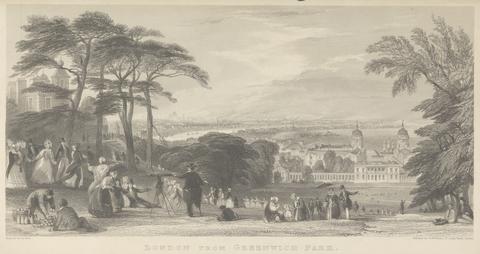 Thomas Abiel Prior London from Greenwich Park