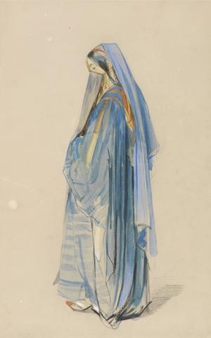 unknown artist Woman in Egyptian Dress