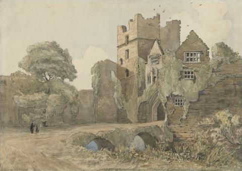 Thomas Lound The Keep and Gate, Ludlow Castle, Shropshire