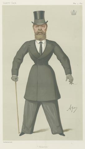 Carlo Pellegrini Vanity Fair: Turf Devotees; 'Charlie', Lord Suffield, May 3, 1879