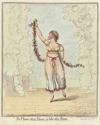 James Gillray No Flower that Blows, Is Like this Rose