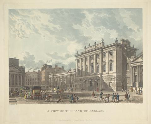 Daniel Havell A View of the Bank of England