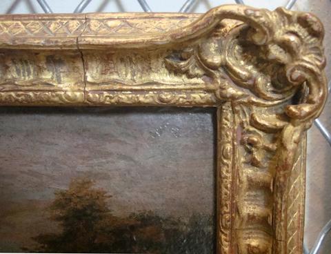unknown artist British, Rococo style frame