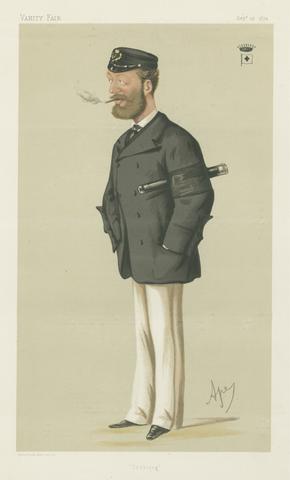 Carlo Pellegrini Vanity Fair: Yachting Devotees; 'Yachting', Count Edmund Batthyany, September 19, 1874 (B197914.1245)