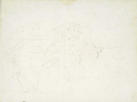 William Brockedon Sketch of Unidentifiable Object