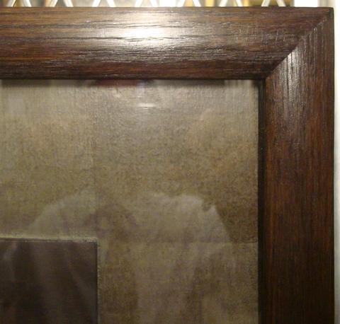 unknown framemaker British (?), cushion moulding frame