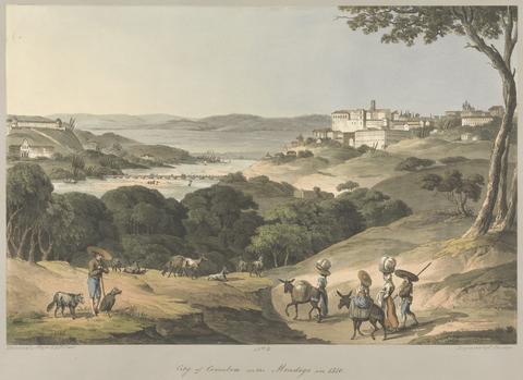 Charles Turner No.3 City of Coimbra on the Mondego in 1810