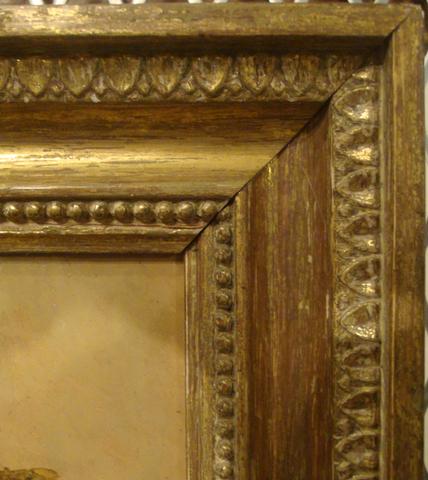 unknown framemaker French, Provincial Louis XVI frame