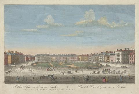 A View of Grosvenor Square, London