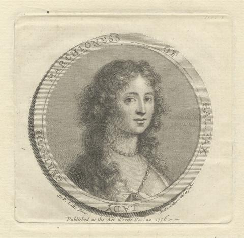 Francesco Bartolozzi Lady Gertrude, Marchioness of Halifax