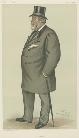 Leslie Matthew 'Spy' Ward Politicians - Vanity Fair. 'Charlie'. The Hon. Charles Spencer Bateman Hanbury Kincaid-Lennox. 7 July 1883