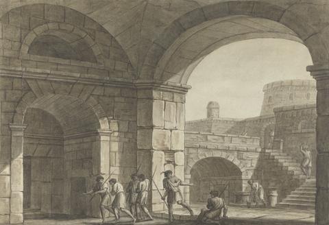 Scene in a Roman Prison