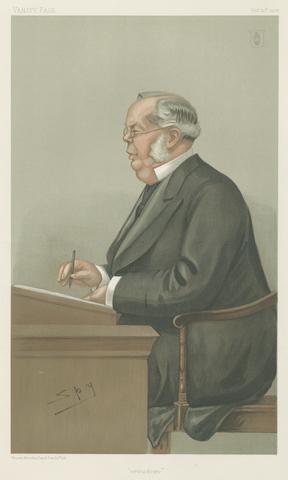 Leslie Matthew 'Spy' Ward Vanity Fair - Doctors and Scientists. 'orthodoxy'. Sir William Broadbent. 30 October 1902