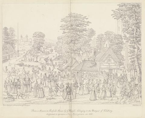 A Marriage Fete at Bermondsey about 1590