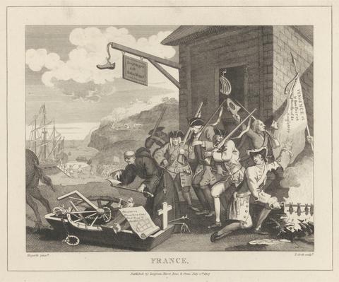 Thomas Cook The Invasion, Plate I, France