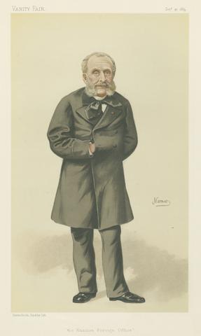 Constantine von de Grimm Politicians - Vanity Fair - 'the Russian Foreign Office'. Monsieur de Giers. December 27, 1884