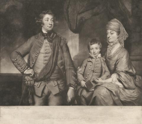 James Watson Earl and Countess of Pembroke and Son