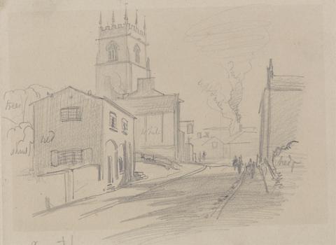 Edward Lear English Country Town