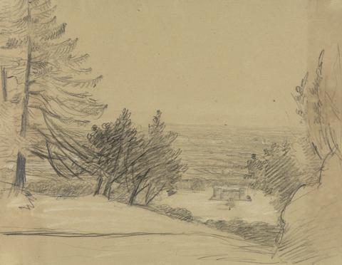 Benjamin Robert Haydon Landscape with Castle