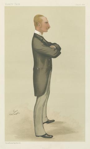 Liborio Prosperi Politicians - Vanity Fair. 'Whip'. Leuti-Col. William Hood Walrond. 17 July 1886