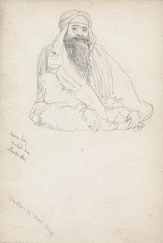 William Simpson Dava Singh, Amritsar, 26 March 1860