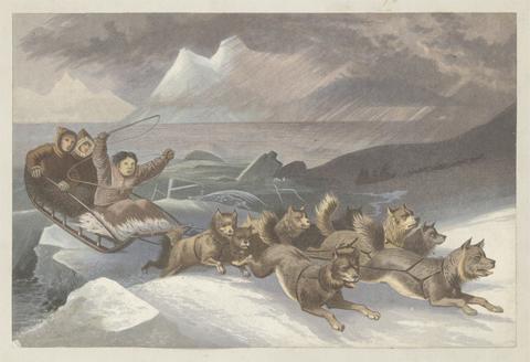 J. M. Kronheim Escape Over the Ice
