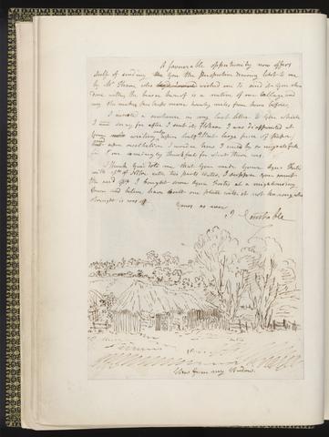 Constable, John, 1776-1837. Letter to John Thomas Smith.