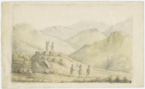 Tennant, Smithson, 1761-1815, artist. [Remains of the Spartan monuments seen from the opposite side]