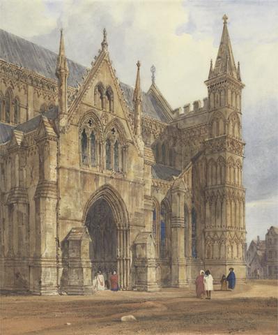 Thomas Shotter Boys The North-West Porch of Salisbury Cathedral