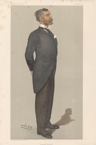 Leslie Matthew 'Spy' Ward Vanity Fair - Bankers and Financiers. 'Eastern Finance'. Sir Edgar Vincent. 20 April 1899