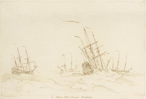 George Knapton Untitled: Ships at sea