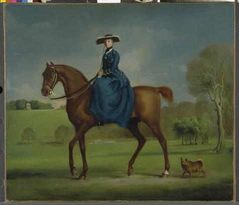 George Stubbs The Countess of Coningsby in the Costume of the Charlton Hunt
