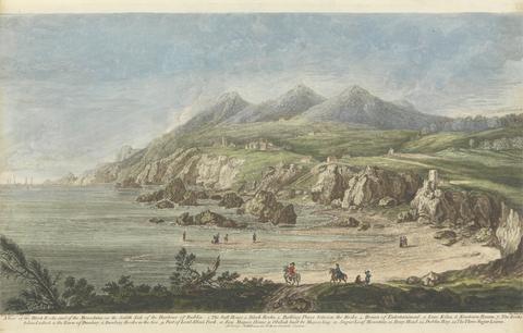 Giles King A View of the Black Rocks, and of the Mountains on the South Side of the Harbour of Dublin