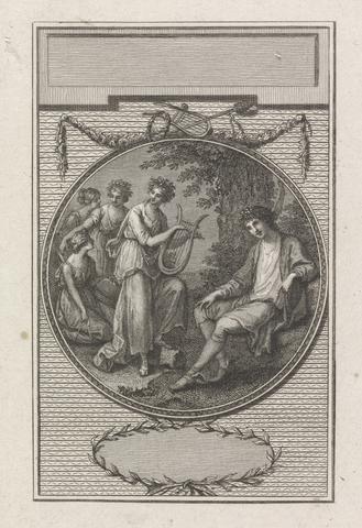 Francesco Bartolozzi RA Illustration from Bell's Edition of the Poets of Great Britain, Volume LXXIII, Mallet