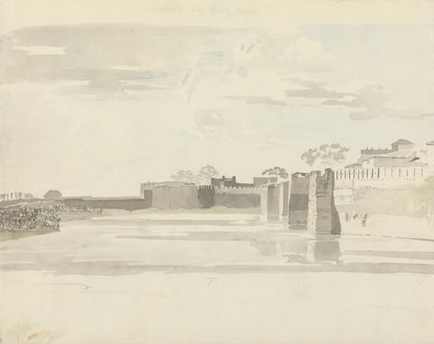Samuel Davis The East Gate at Tanjore (S. India)