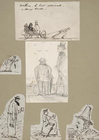 unknown artist Sheet of Six Sketches