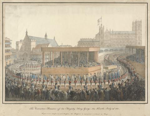George Johann Scharf The Coronation Procession of His Majesty King George the IV, July 19th 1821