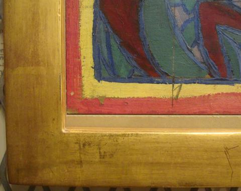 unknown artist British, Architrave moulding frame